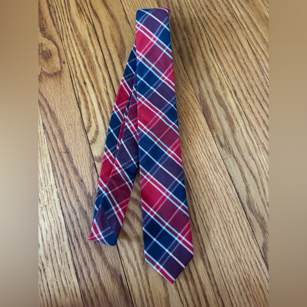 J. Crew the narrow tie plaid